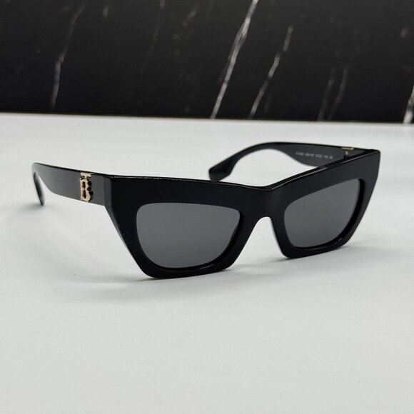 NEW BURBERRY BE4405 300187 SUNGLASSES BLACK WOMEN BE4405 3001/87 BURBERRY main image 8